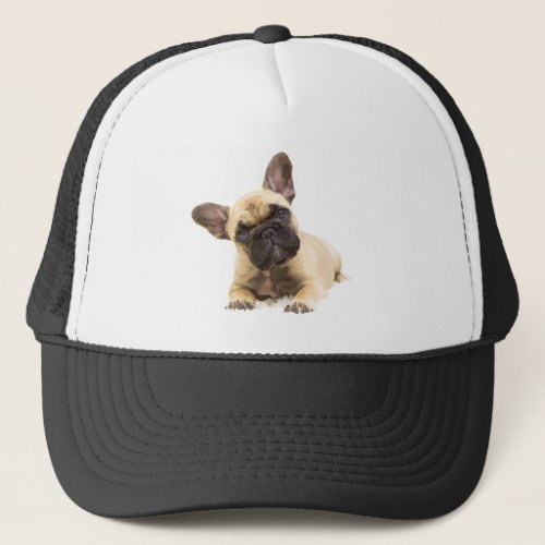 French Bulldog Dog Pet Animal Custom  Trucker Hat