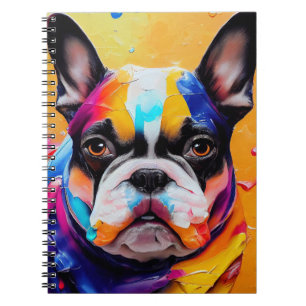 French Bulldog Dog Pet Cute Adorable Animal Compan Notebook