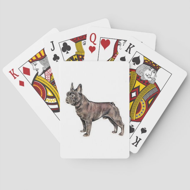 French Bulldog Dog Playing Cards (Back)