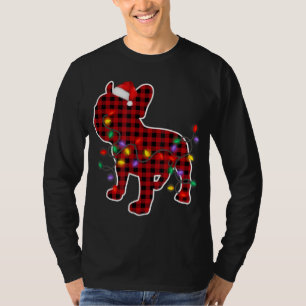 French Bulldog Dog Santa Hat Christmas Pajamas Xma T-Shirt