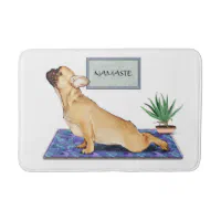 Downward Facing Dog Yoga Bath Mat – FrenchieBS