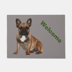 French Bulldog door mat