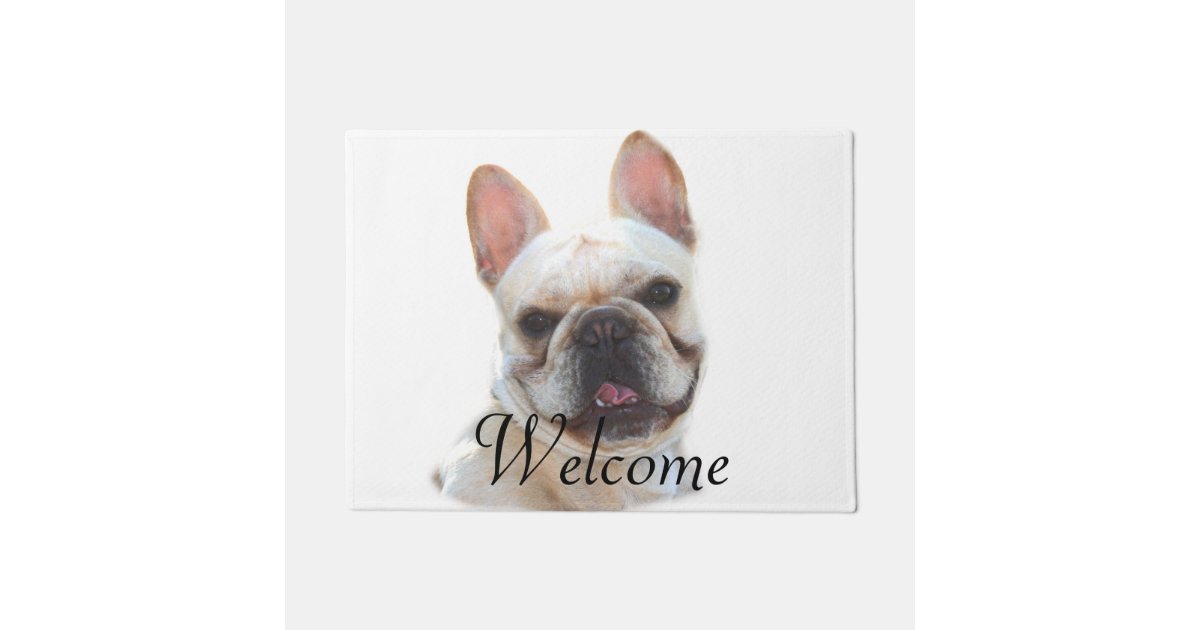 French Bulldog Door Mat Zazzle French Bulldog Door Mat Zazzle