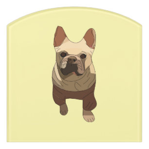 French Bulldog Door Sign