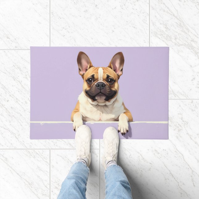 French Bulldog Doormat Art (Indoor)