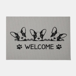French Bulldog Doormat,Bulldog Lover Welcome Mat