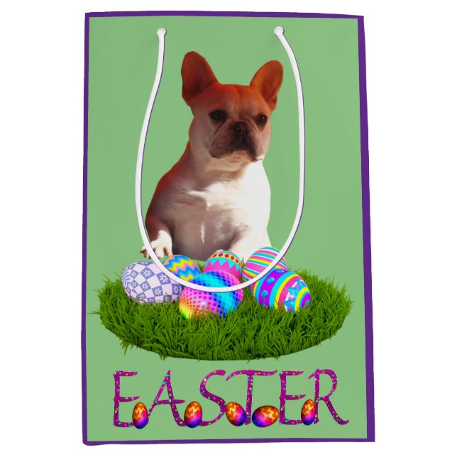 French Bulldog Easter Gift Bag Easter (Front)
