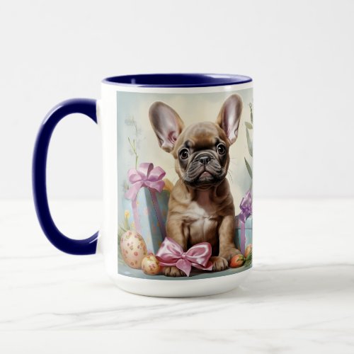 French Bulldog Easter Mug