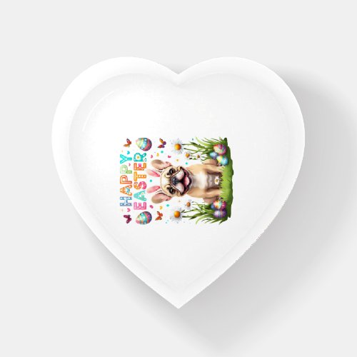 French Bulldog Easter Shirt Funny Frenchie Bunny T Paperweight