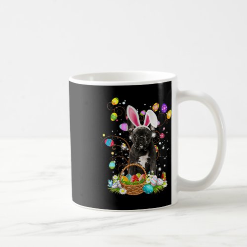 French Bulldog Egg Hunt Bunny Ears Dog Dad Mom  Coffee Mug