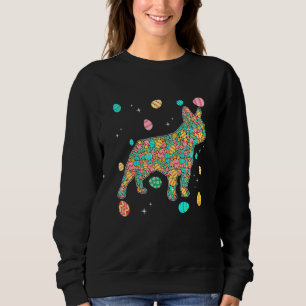 French Bulldog Eggs Easter Day Dog Dad Dog Mom Sweatshirt