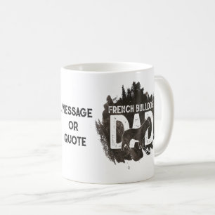 French Bulldog Father's Day Dog Lover Cute Coffee Mug