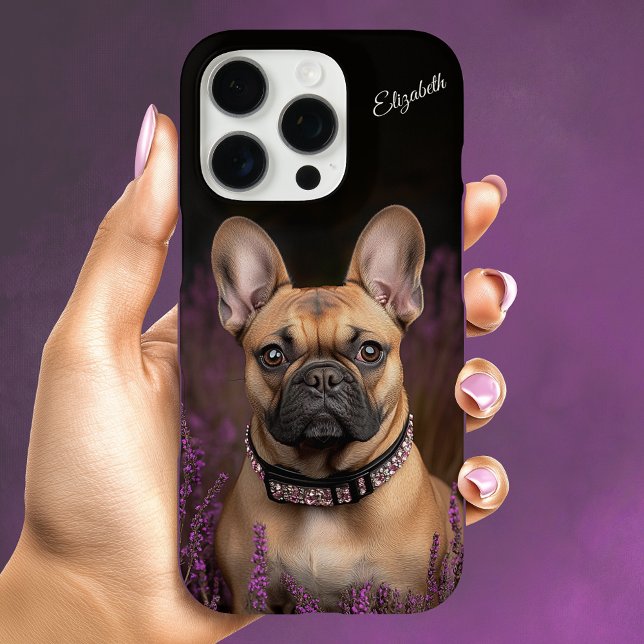 French Bulldog Fawn Frenchie Personalized Case-Mate iPhone Case (French Bulldog Fawn Frenchie Personalized Case-Mate iPhone Case)