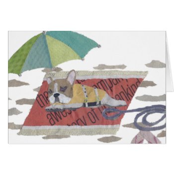 French Bulldog  Fawn Pied Frenchie  Colorful by BlessHue at Zazzle