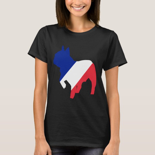 French Bulldog Flag T-Shirt (Front)