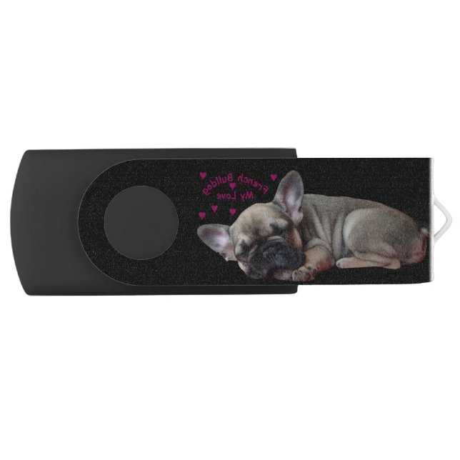 French bulldog flash drive (Front)