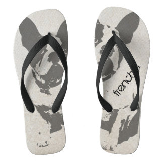 French Bulldog Flip Flops