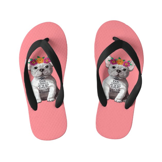 Bulldog best sale flip flops