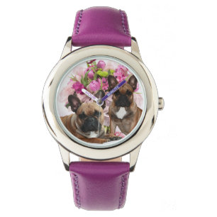 French Bulldog Flowers French Bulldog Celebration Watch