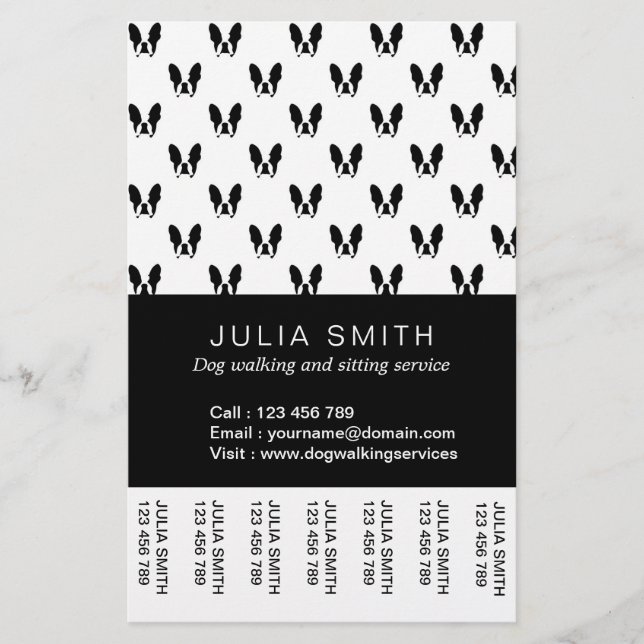 French Bulldog Flyer (Front)