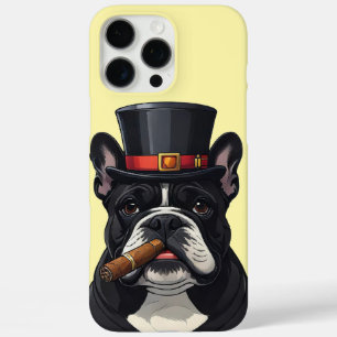 French Bulldog French Bulldog Cigar iPhone 16 Pro Max Case