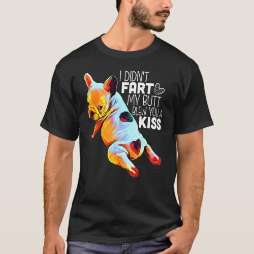 French Bulldog French Kiss Frenchie T_Shirt