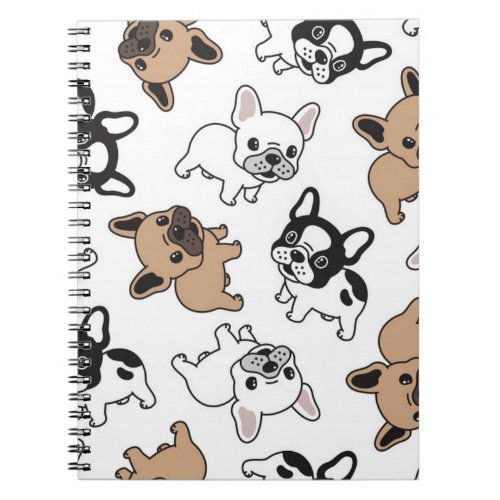 French Bulldog Frenchie Accessories Notebook