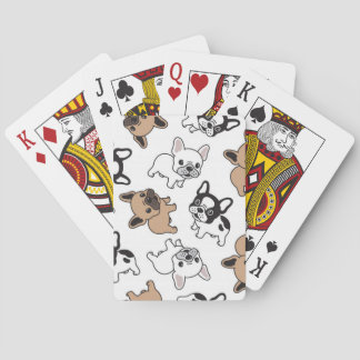 French Bulldog, Frenchie Accessories Poker Cards