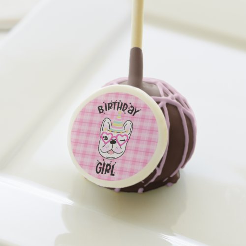 French Bulldog Frenchie Birthday Party Theme   Cake Pops