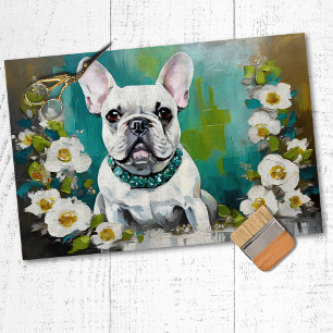 French Bulldog Frenchie Decoupage Tissue Paper