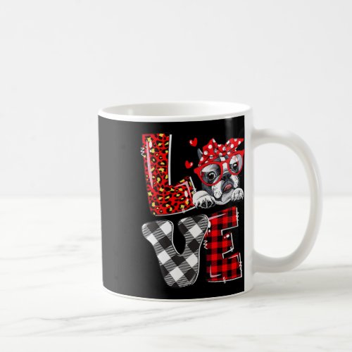 French Bulldog Frenchie Dog Happy Valentines Day 2 Coffee Mug