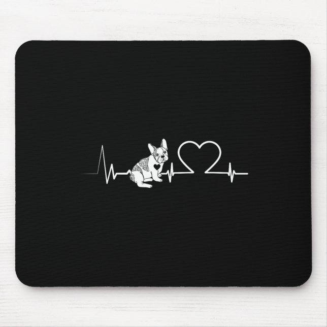 French Bulldog Frenchie Dog Owner  Mouse Pad (Front)