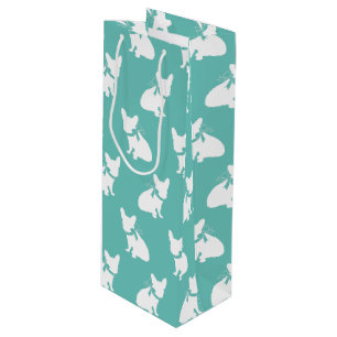 French Bulldog Frenchie Dog Puppy Frenchy Wine Gift Bag