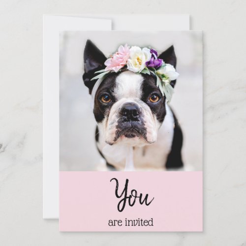  French Bulldog  Frenchie Event Cute Invitation