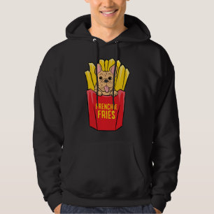 French Bulldog Frenchie Fries Cute French Bulldog Hoodie