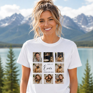 French Bulldog frenchie mother mom photo collage T-Shirt