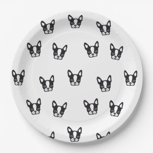 French Bulldog  Frenchie paper plate