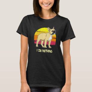 French Bulldog Frenchie Sunset  84 T-Shirt