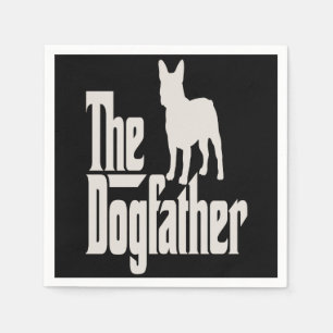 French Bulldog   Frenchie The Dog Father Gift Napkins