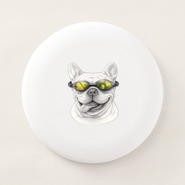 French Bulldog Frisbee (Front)