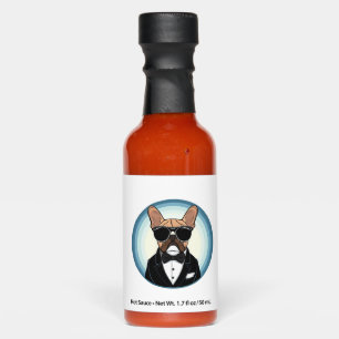 French Bulldog Funny Cute Art Hot Sauces