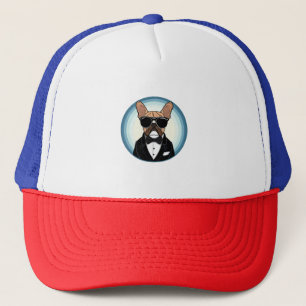 French Bulldog Funny Cute Art Trucker Hat