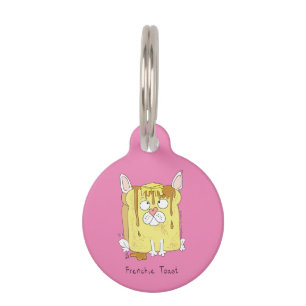 French Bulldog Funny Frenchie Pet ID Tag