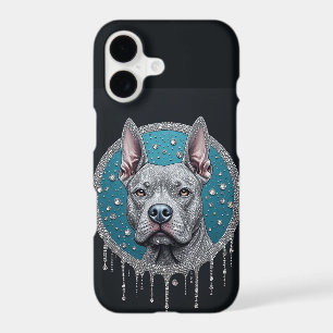 French Bulldog Geometric Portrait With Urban Style iPhone 17 Case