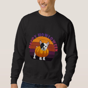 French Bulldog Ghost Funny Dog Halloween Sweatshirt