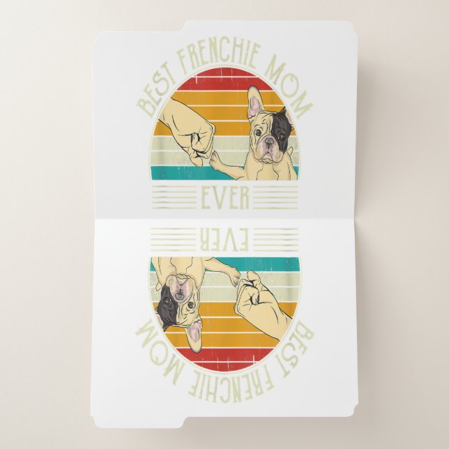 French Bulldog Gift File Folder (Inside Right)