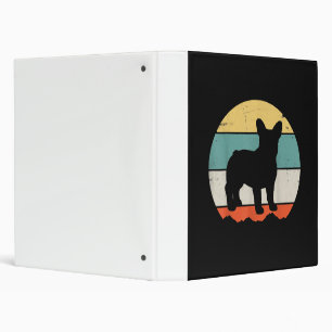 french bulldog gift girls kids french bulldog 3 ring binder