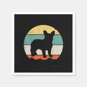 french bulldog   gift girls kids french bulldog napkins