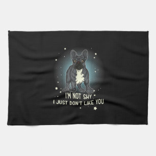 French Bulldog Gifts Women Men Kids Kitchen Towel