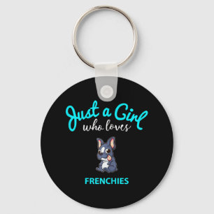 French Bulldog Girls Kids French Bulldog Gift Keychain